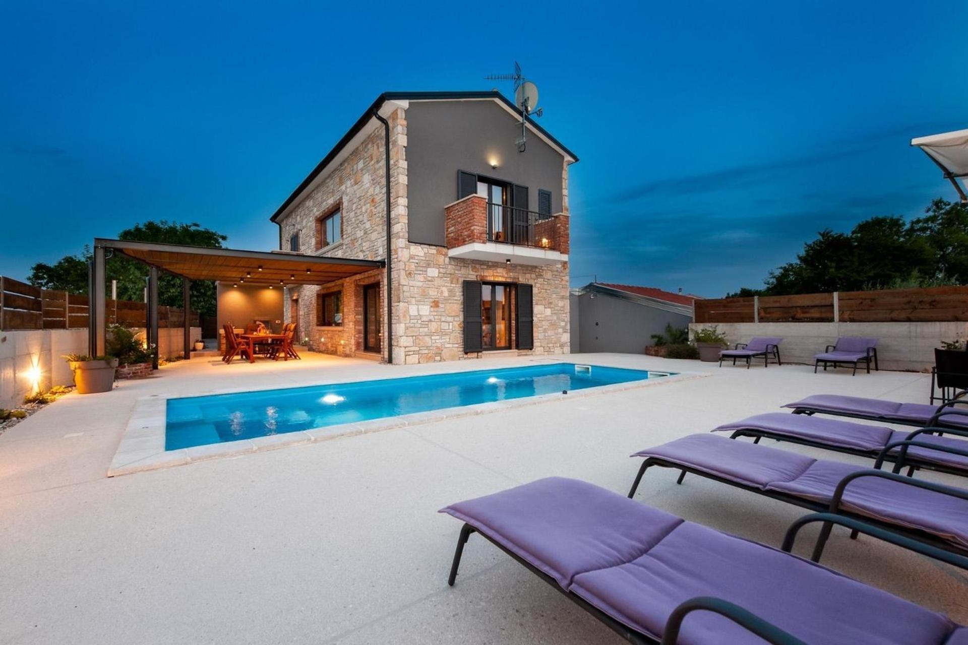 Ferienhaus Mit Privatpool Fuer 8 Personen Ca 200 Qm In Rovinj, Istrien Istrische Riviera Villa Exterior photo